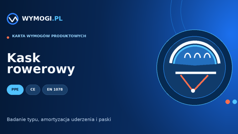 Kask rowerowy – PPE, CE, EN 1078 i badania
