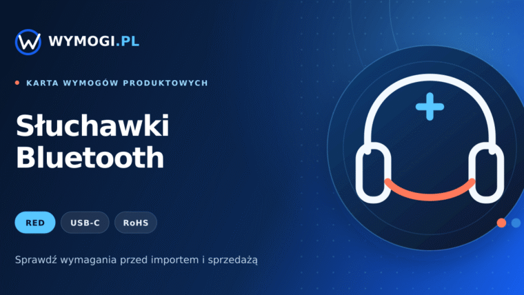 Słuchawki Bluetooth – wymagania RED, USB-C i RoHS